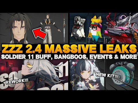 NEW UPDATE! ZZZ 2.4 LEAKS: Ye Shiyuan Exaltist? Soldier 11 Rework, Events & More | Zenless Zone Zero