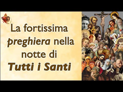 The very strong prayer on the night of All Saints