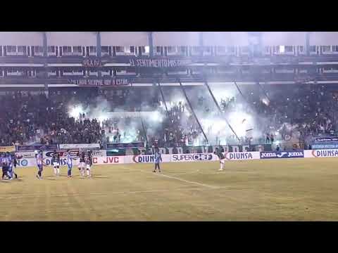 "Furia Verde repechaje Marathon vrs Victoria" Barra: Mega Barra &bull; Club: Real España