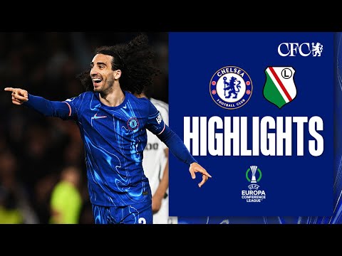 Chelsea 1-2 Legia Warsaw | HIGHLIGHTS | UEFA Europa Conference League 24/25