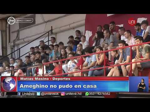 Ameghino no pudo sumar de local