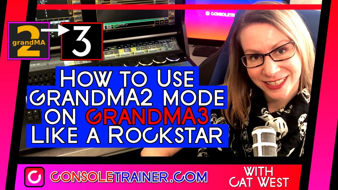 How to use grandMA2 mode on grandMA3 like a Rockstar | consoletrainer grandma3 tutorial 2020
