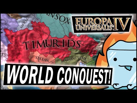 Complete EU4 World Conquest Guide - Timurid Mughals Opening Moves!