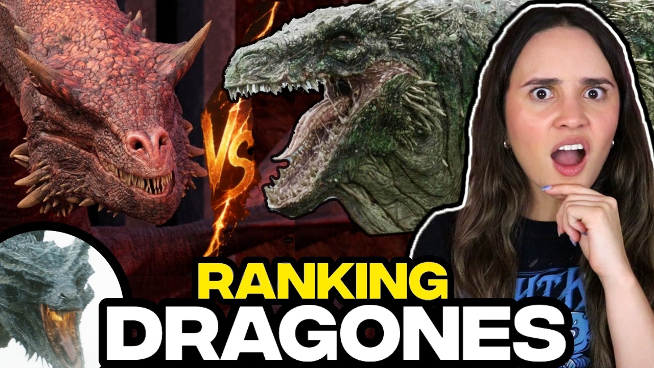 ¿Caraxes el MÁS PODEROSO? 🐲🔥 Ranking niveles de poder DRAGONES EN HOUSE OF THE DRAGON