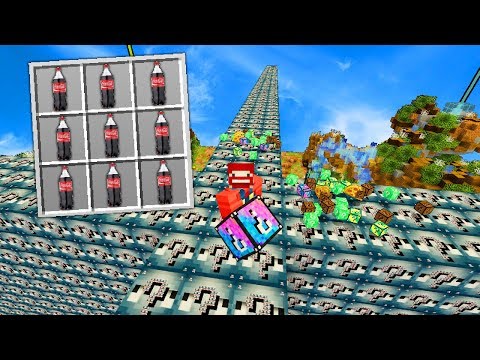 COCA COLA GIBT +1500 OP HERZEN | LUCKY BLOCK WALL