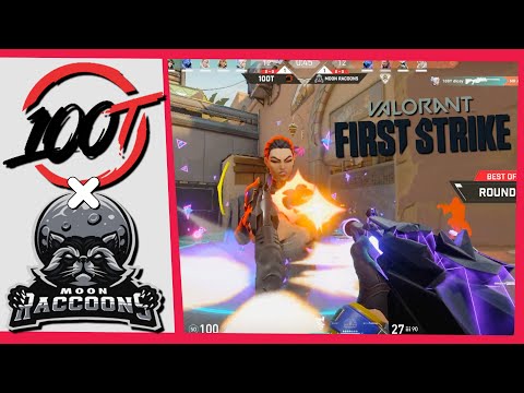 EPIC GAME! 100 Thieves vs Moon Racoons HIGHLIGHTS | First Strike - NSG Tournament - NA Qualifier