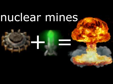 nuclear mines in vanilla factorio