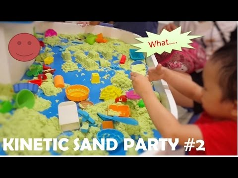 KINETIC SAND PARTY | Part 2 | How to Make Colors Kinetic Sand Colors Underwater Animal by HT BabyTV Video