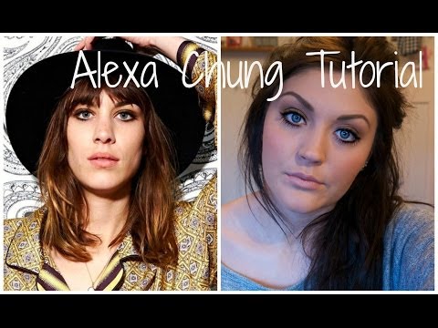 Alexa Chung Inspired Makeup Tutorial | Kohl Face
