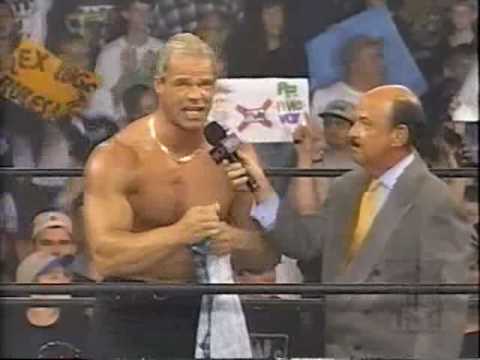 (7.28.1997) Road to Road Wild '97 Part 3 - Mean Gene talks to the Total Package