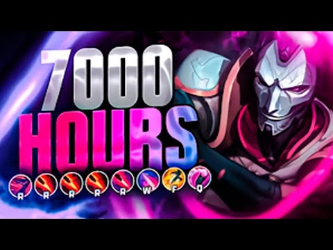 What 7000+4 HOURS of JHIN Experience Looks Like - League of Legends