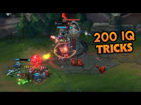 200 IQ tricks in solo queue (League of Legends)