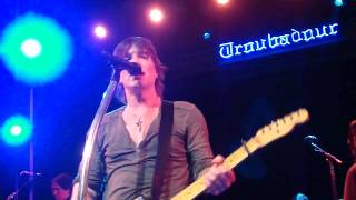 New song "Keep the car running" from the Goo Goo Dolls at the Troubadour, April 3rd, 2013