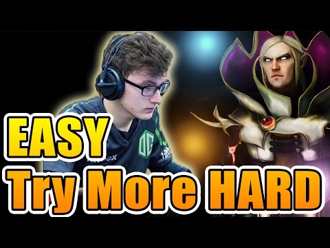 Miracle- Dota 2 [Invoker] vs Pajkatt [DK] - EASY, Try More HARD