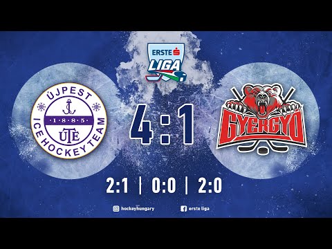 Összefoglaló EL 129 - UTE - GYERGYÓI HOKI KLUB 4:1 20210114
