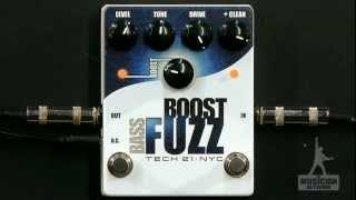 Video thumbnail for Tech 21 Bass Boost Fuzz: Gear Up by gearuptmntv