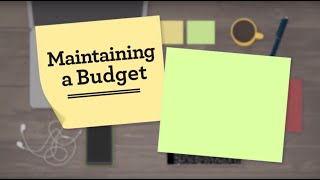 How to Maintain Your Budget and Manage Your Money