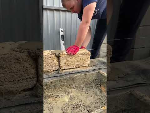 Кладка ракушки, первый ряд#рекомендации #сделайсам #shorts #кладка