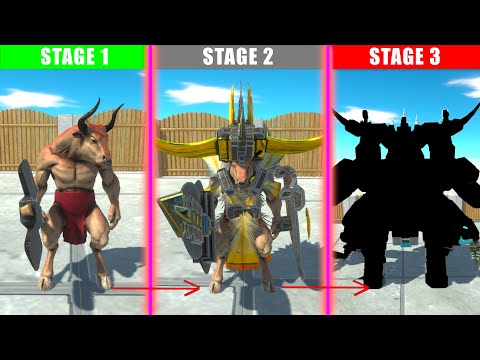 EVOLUTION OF MINOTAUR - Animal Revolt Battle Simulator ARBS