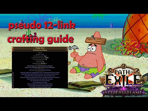 PoE 3.27 (Keepers of the Flame) - Pseudo 12-link weapon crafting guide