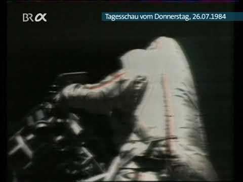 ARD Tagesschau vom 26.07.1984 - Sawitzkaja