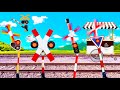 Railroad Crossing That Wakes Up Sleepiness With Coffee Plankorsning