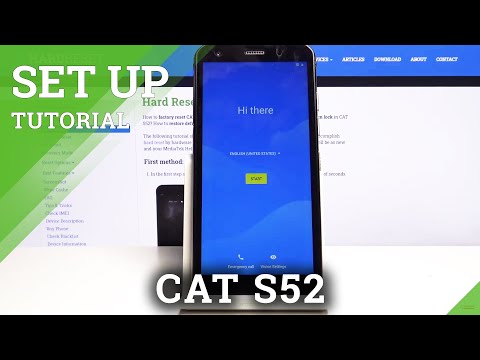 How to Activate CAT S52 – Initial Set Up