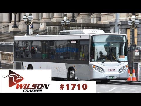 Wilson Coaches #1710 on Cranbourne/Pakenham Line Replacement.