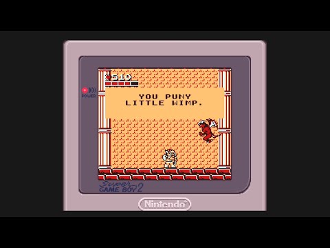 Kid Icarus of Myths and Monsters (Gameboy) - 13 Stage 4 (final boss/ending)