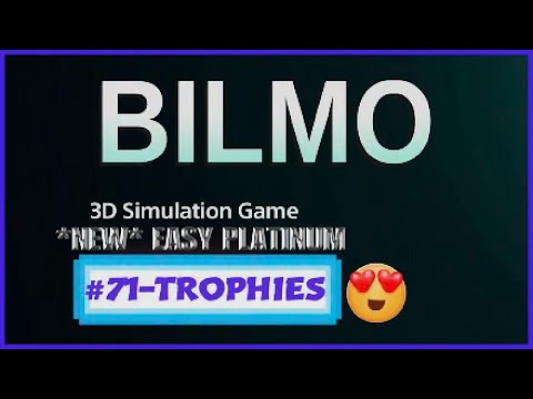New Quick & Easy Platinum BILMO 71 TROPHIES /Quick Guide