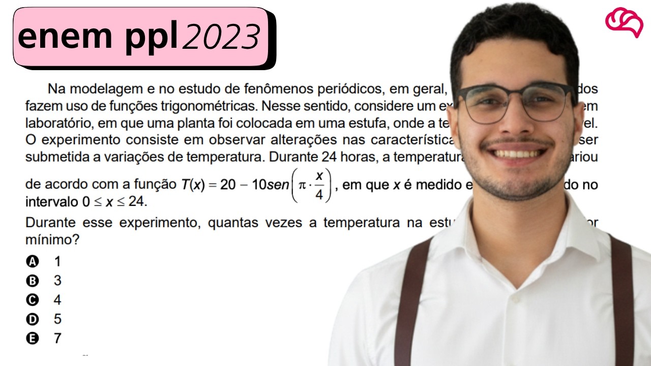 Resolução em Vídeo — Questão 142 ENEM 2023 PPL