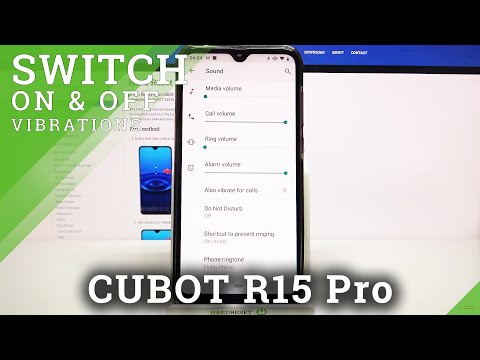 CUBOT R15 Pro and Vibration Management - Vibration Settings