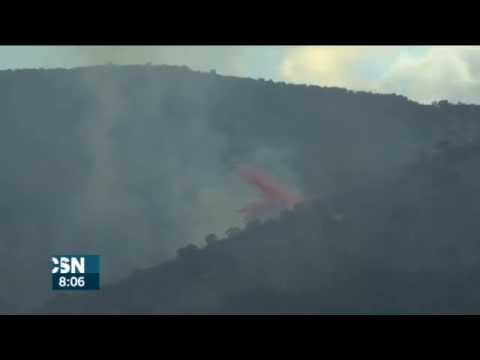 estabilizado el incendio en la sierra de cordoba