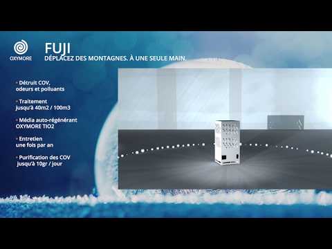 Purificateur d'air OXYMORE UV 18 - destructeur de virus et COV pour petits espaces jusqu'à 45 m²_1