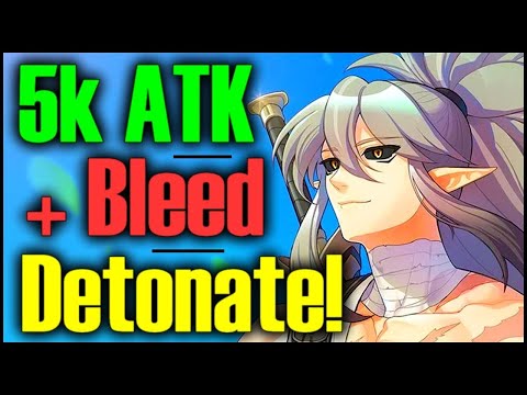 5k ATK + Bleed Detonate! Best F2P Setup!