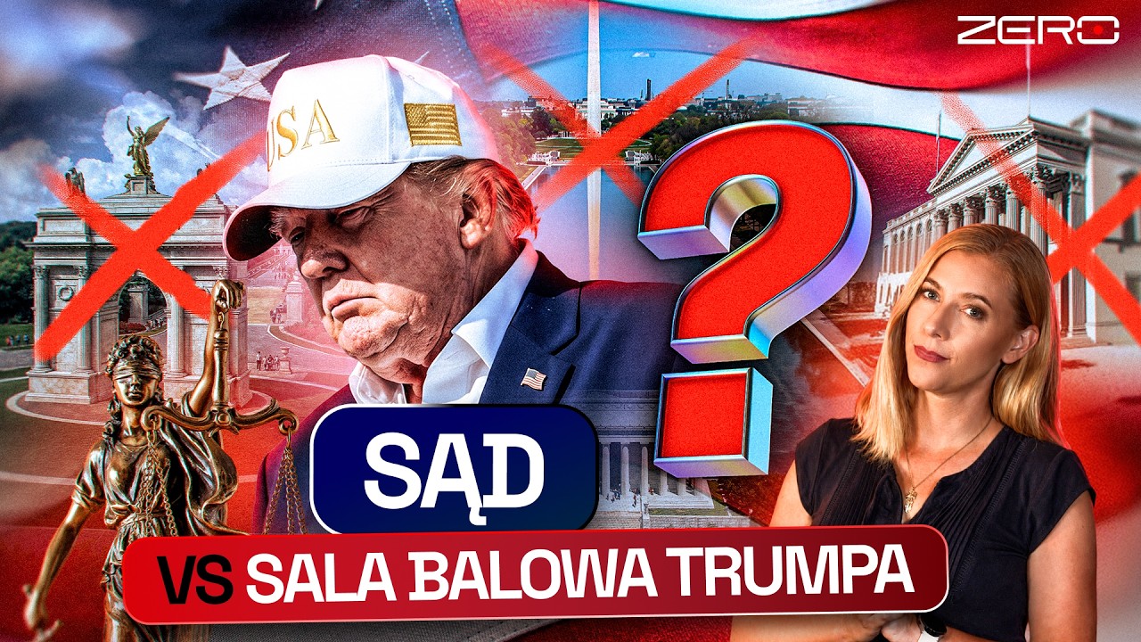 FLAGOWE INWESTYCJE DONALDA TRUMPA WSTRZYMANE. SĄD BLOKUJE SALĘ BALOWĄ. LUSTRZANA SADZAWKA ZEPSUTA