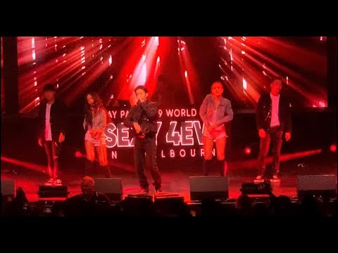 Jay Park (박재범) - Forget About Tomorrow + On Fire (SEXY 4EVA TOUR in Melbourne) 120120