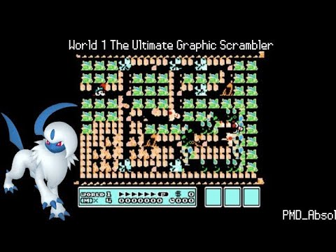 Super Mario Bros 3 Game Genie Playthrough Graphic Scrambling World 1