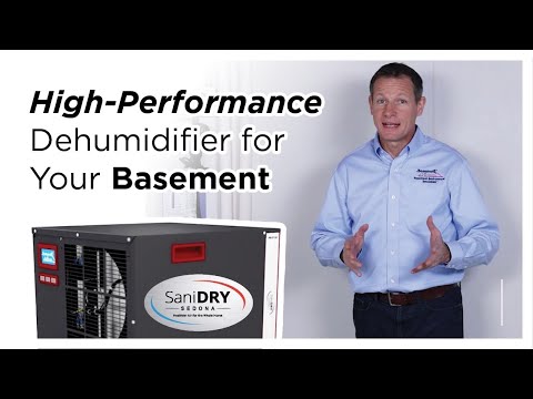 High-Performance Basement Dehumidifier