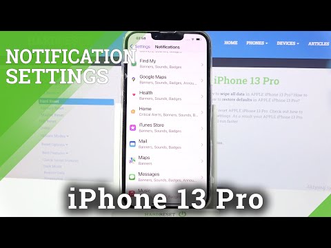How to Turn On/Off App Notifications on iPhone 13 Pro – Manage Notifications