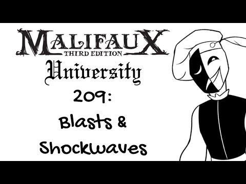 OLD 3e Malifaux U 209 - Blasts & Shockwaves