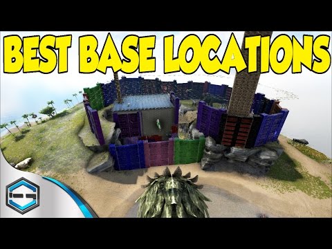 I Ve Made A Video On The Best Base Locations For Pvp On The Ark Map Ark Survival Evolved General Discussions