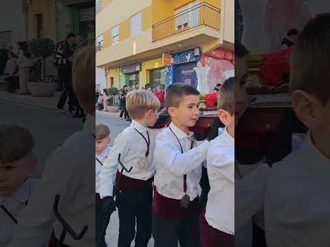 paso negro infantil Calle Rosario y Avd Pio XII  Semana Santa ALbox 2026