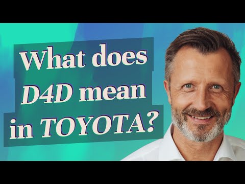 What does D4D mean in Toyota?