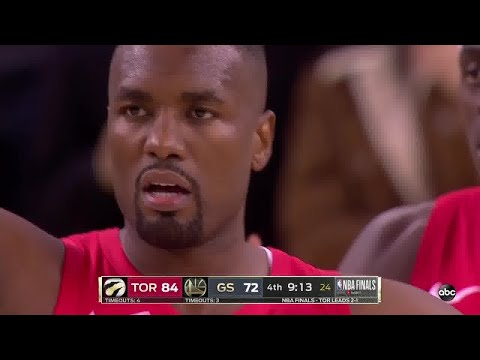 Serge Ibaka All Game Actions 2019 NBA Finals Game 4 Raptors vs Warriors Highlights