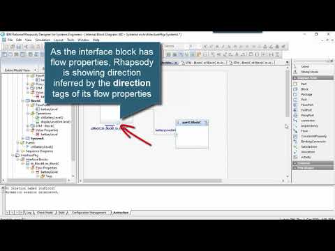 IBM Engineering Rhapsody Tip #85 - Using change events with SysML proxy ports (Advanced)