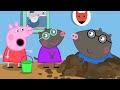 Peppa Pig Official Channel Peppa Pig Visits Her New Friend Molly Mole S House