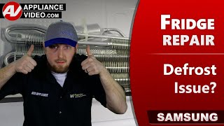 Samsung Refrigerator Repair - Frozen Drain - Freezer Temperature Sensor