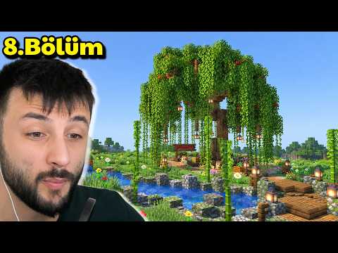 ANIT AĞAÇ ve BAHÇE - Minecraft Survival 8.Bölüm