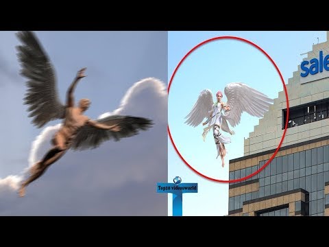 Top 10 Angels Caught On Camera Flying & Spotted In Real Life Video